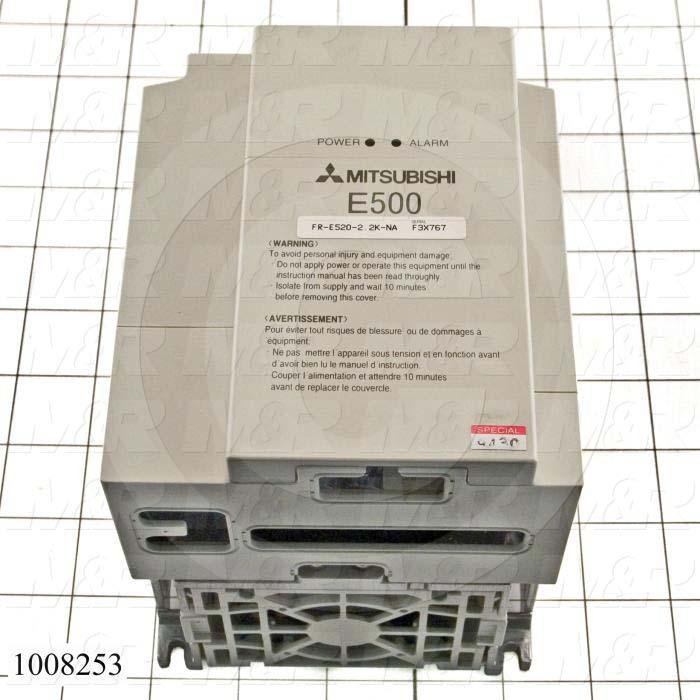 AC Drive, E520 Series, 2.2KW, 208-230VAC