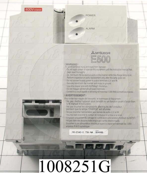 AC Drive, E540 Series, 0.75KW (1HP)