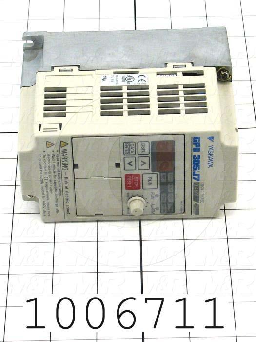 AC Drive, FR-S510WE Series, 0.37KW (1/2HP), 208-230VAC, 3 Phase