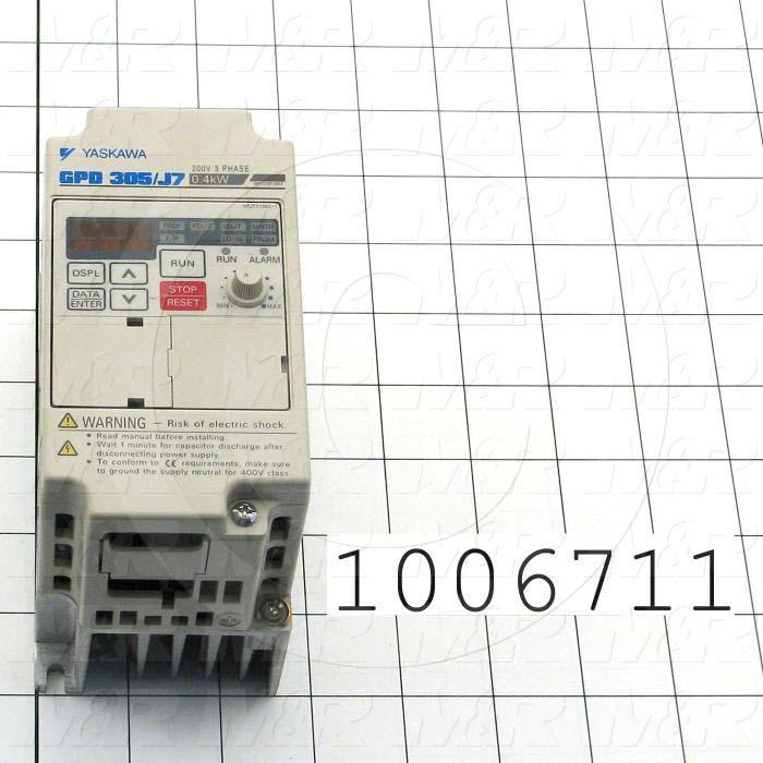 AC Drive, FR-S510WE Series, 0.37KW (1/2HP), 208-230VAC, 3 Phase