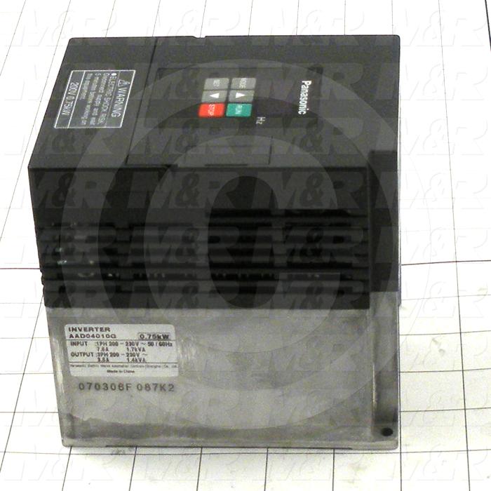 AC Drive, FR-S510WE Series, 0.75KW (1HP), 208-230VAC, 1 Phase, 230VAC Output