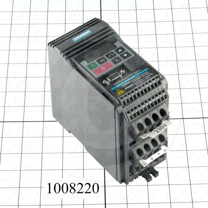 AC Drive, Micro Master Servo, FR-S510WE Series, 0.37KW (1/2HP), 208-230VAC