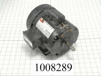 AC Motor, 1/2HP, 56 Frame, 1725 RPM, 115/208-230VAC, 1 Phase, 60Hz