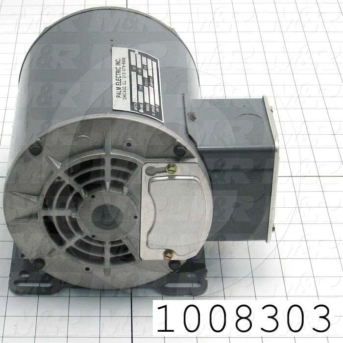 AC Motor, 1.5HP, 1725 RPM, 600VAC, 3 Phase, 60Hz