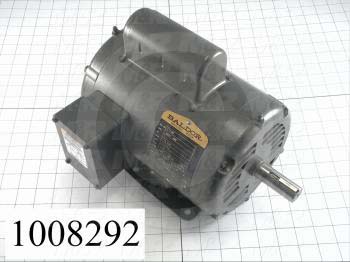AC Motor, 1HP, 143T Frame, 1725 RPM, 115/208-230VAC, 1 Phase, 60Hz