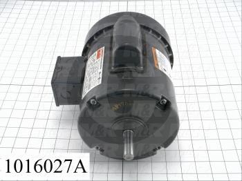 AC Motor, 3/4HP, 56 Frame, 1725 RPM, 115/230VAC, 1 Phase, 60Hz