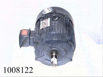 AC Motor, 7.5HP, 213T Frame, 1725 RPM, 208-230/460VAC, 3 Phase