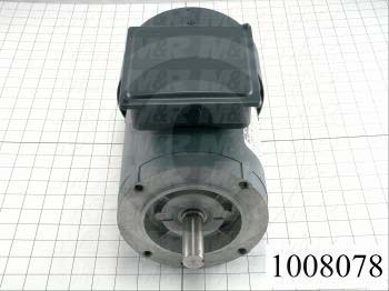 AC Motor, With Brake, 1.5HP, 145T Frame, 1725 RPM, 208-230/460VAC, 3 Phase