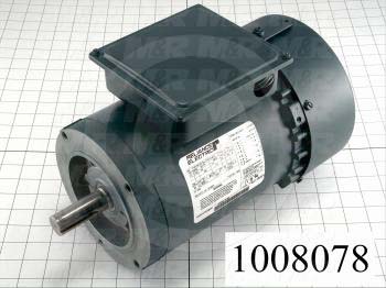 AC Motor, With Brake, 1.5HP, 145T Frame, 1725 RPM, 208-230/460VAC, 3 Phase