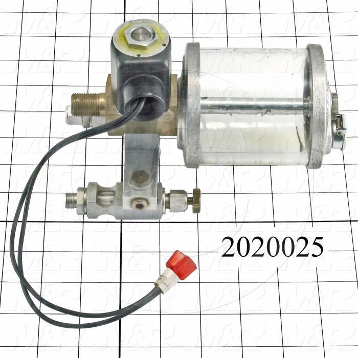 Adjustable-Flow Oil Reservoir, Type : Electric Adjustable-Flow Oil Reservoir, Height 7.31", Bowl Diameter 3.0", Capacity 9 oz