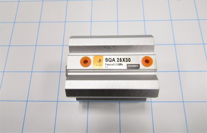 Air Cylinders, Double Acting Type, 25 mm Bore, 30 mm Stroke