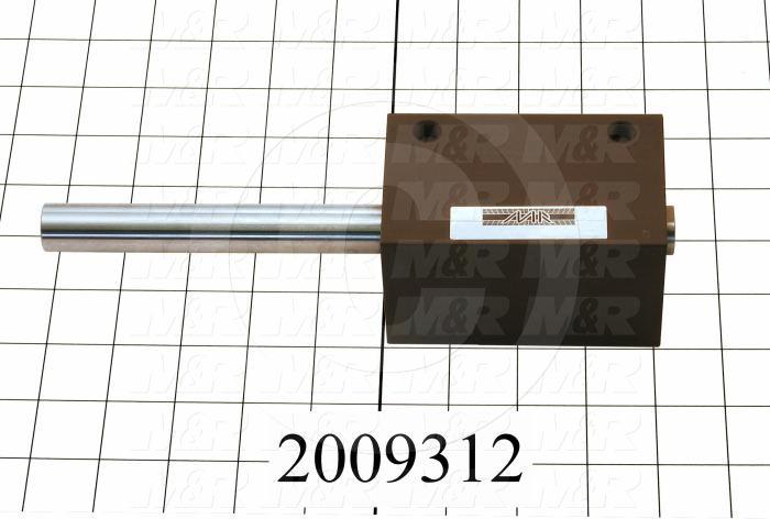 Air Cylinders, Double Rod Type, Standard NFPA, 1/2-20 UNF Rod Thread, Double Acting Model, 2" Bore, 2" Stroke, Chopper Function