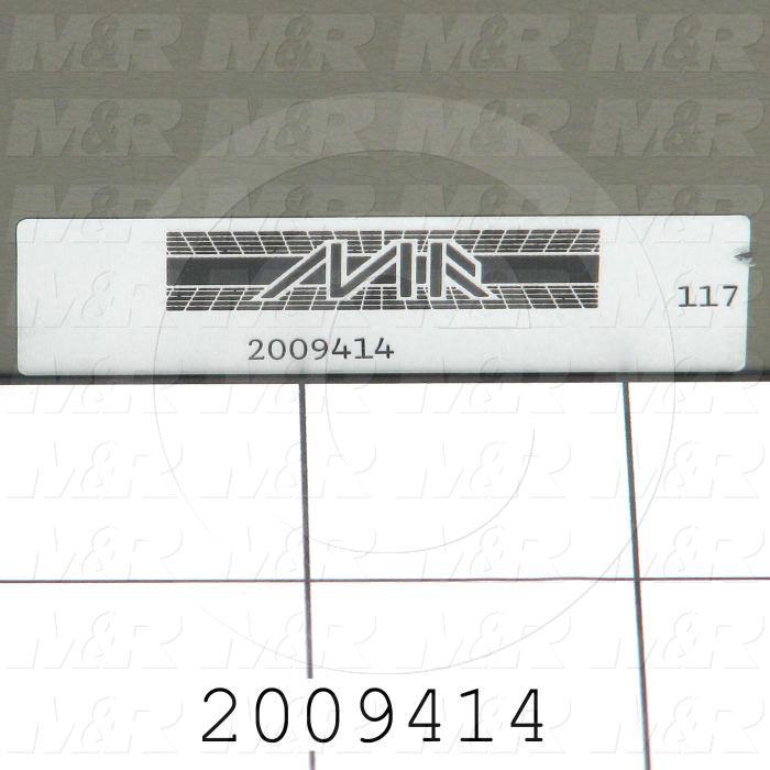 Air Cylinders, Double Rod Type, Standard NFPA, 1/4-28 UNF Rod Thread, Double Acting Model, 2" Bore, 2" Stroke, Chopper Function
