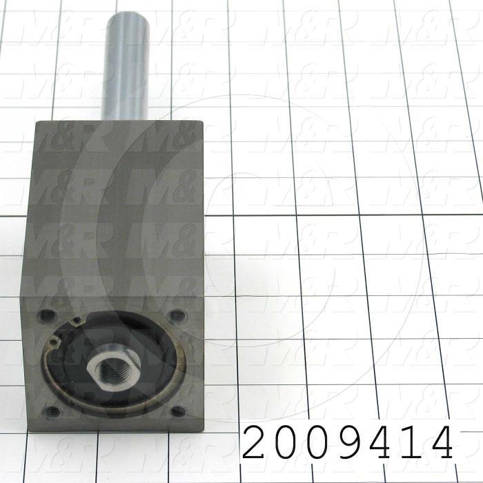 Air Cylinders, Double Rod Type, Standard NFPA, 1/4-28 UNF Rod Thread, Double Acting Model, 2" Bore, 2" Stroke, Chopper Function