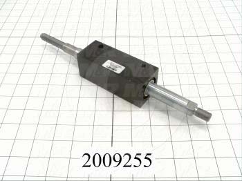 Air Cylinders, Double Rod Type, Standard NFPA, 3/8-24 UNF Rod Thread, Double Acting Model, 1 3/8" Bore, 3/4" Stroke