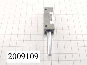 Air Cylinders, Double Rod Type, Standard NFPA, Double Acting Model, 1 1/8" Bore, 2 1/2" Stroke, Chopper Function, Built In Valve