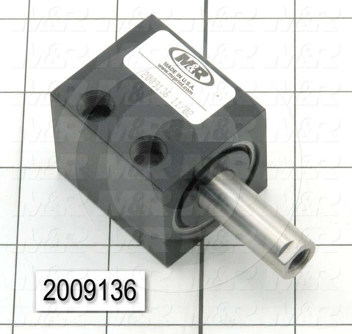 Air Cylinders, Double Rod Type, Standard NFPA, Double Acting Model, 1 1/8" Bore, 5/8" Stroke