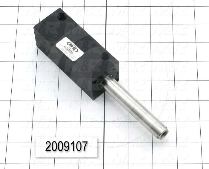 Air Cylinders, Double Rod Type, Standard NFPA, Double Acting Model, 1 5/8" Bore, 2 1/2" Stroke, Chopper Function