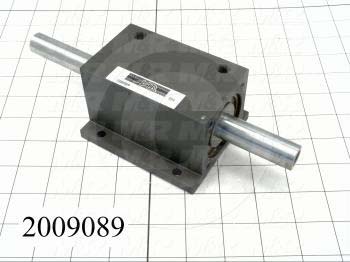 Air Cylinders, Double Rod Type, Standard NFPA, Double Acting Model, 2" Bore, 2" Stroke, Chopper Function