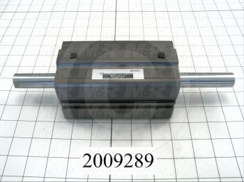 Air Cylinders, Double Rod Type, Standard NFPA, Double Acting Model, 63 mm Bore, 3" Stroke, Chopper Function