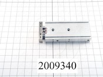 Air Cylinders, Dual Rod Type, Standard ISO, Double Acting Model, 25 mm Bore, 100 mm Stroke, Both Ends Cushion