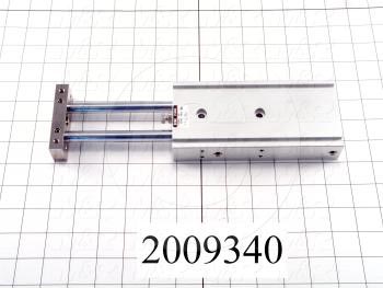Air Cylinders, Dual Rod Type, Standard ISO, Double Acting Model, 25 mm Bore, 100 mm Stroke, Both Ends Cushion