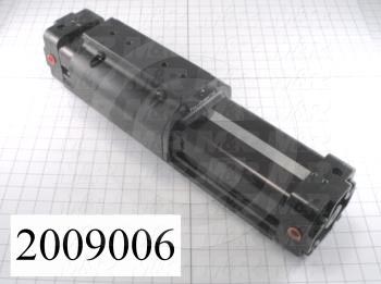 Air Cylinders, Rod Less Type, Double Acting Model, 63 mm Bore, 5 1/4" Stroke, Index Cylinder Function, BC225 Special