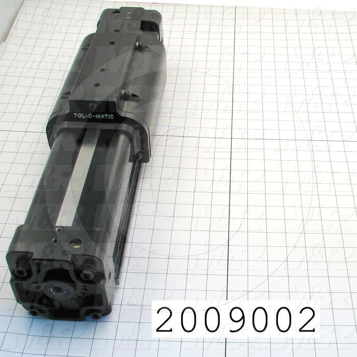 Air Cylinders, Rod Less Type, Double Acting Model, 63 mm Bore, 6" Stroke, Index Cylinder Function