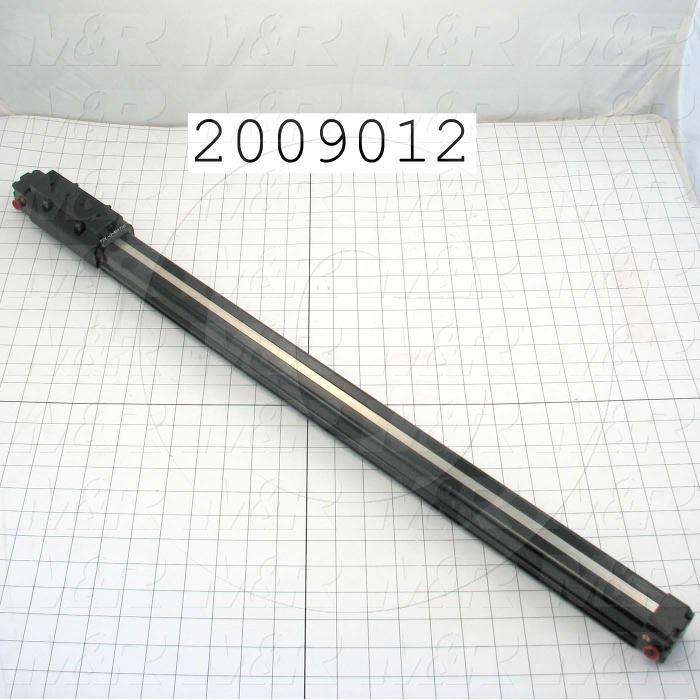 Air Cylinders, Rod Less Type, Standard NFPA, Double Acting Model, 1" Bore, 25" Stroke