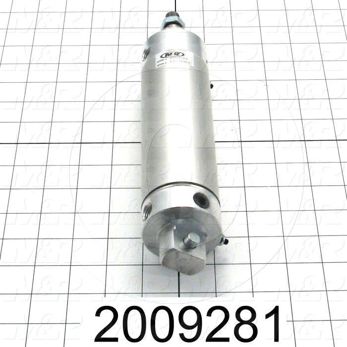 Air Cylinders, Rod Type, Standard NFPA, 1/2-20 UNF Rod Thread, Double Acting Model, 1 3/4" Bore, 4" Stroke, Both Ends Cushion