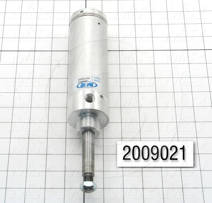 Air Cylinders, Rod Type, Standard NFPA, 1/2-20 UNF Rod Thread, Single Acting Model, 2" Bore, 2" Stroke
