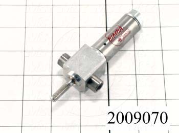 Air Cylinders, Rod Type, Standard NFPA, 1/4-28 UNF Rod Thread, Single Acting Model, 3/4" Bore, 1/2" Stroke