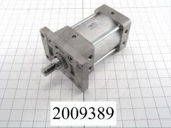 Air Cylinders, Rod Type, Standard NFPA, 3/4-16 UNC Rod Thread, Double Acting Model, 3 1/4" Bore, 2" Stroke