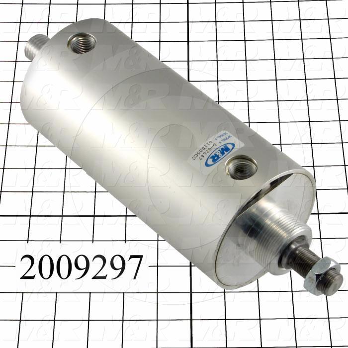 Air Cylinders, Rod Type, Standard NFPA, 3/4-16 UNC Rod Thread, Double Acting Model, 4" Bore, 4" Stroke