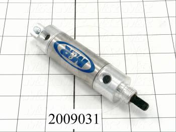 Air Cylinders, Rod Type, Standard NFPA, 5/16-24 UNF Rod Thread, Double Acting Model, 1 1/16" Bore, 1" Stroke, Both Ends Cushion