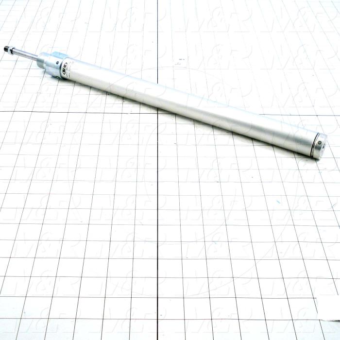 Air Cylinders, Rod Type, Standard NFPA, 5/16-24 UNF Rod Thread, Double Acting Model, 1 1/8" Bore, 14" Stroke