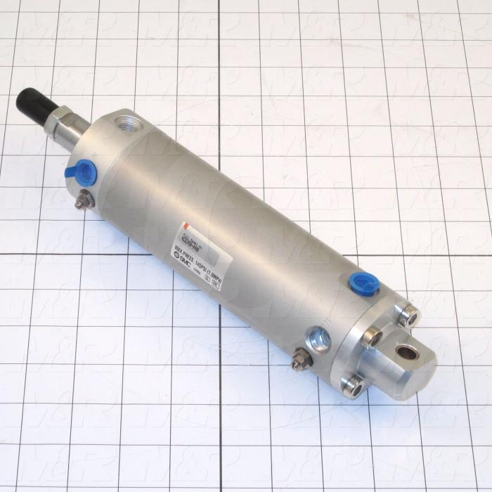 Air Cylinders, Rod Type, Standard NFPA, 5/16-24 UNF Rod Thread, Double Acting Model, 50 mm Bore, 4" Stroke, Both Ends Cushion