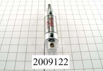 Air Cylinders, Rod Type, Standard NFPA, 7/16-20 UNF Rod Thread, Double Acting Model, 1 1/2" Bore, 1" Stroke, Both Ends Cushion