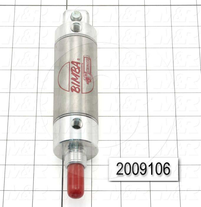 Air Cylinders, Rod Type, Standard NFPA, 7/16-20 UNF Rod Thread, Double Acting Model, 1 1/2" Bore, 2" Stroke