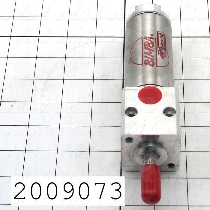 Air Cylinders, Rod Type, Standard NFPA, 7/16-20 UNF Rod Thread, Double Acting Model, 1 1/2" Bore, 2" Stroke