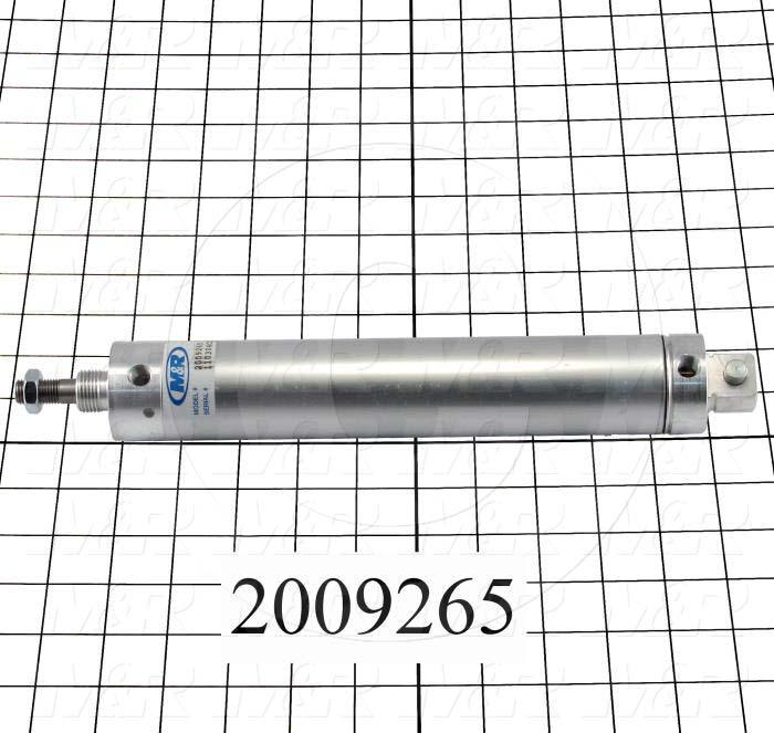 Air Cylinders, Rod Type, Standard NFPA, 7/16-20 UNF Rod Thread, Double Acting Model, 1 1/2" Bore, 7" Stroke, Both Ends Cushion