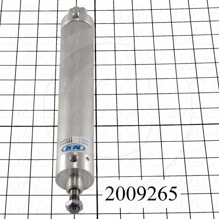 Air Cylinders, Rod Type, Standard NFPA, 7/16-20 UNF Rod Thread, Double Acting Model, 1 1/2" Bore, 7" Stroke, Both Ends Cushion