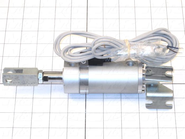 Air Cylinders, Rod Type, Standard NFPA, Double Acting Model, 1 1/2" Bore, 1" Stroke, Urethane Bumper