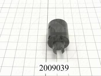 Air Cylinders, Rod Type, Standard NFPA, Double Acting Model, 1 1/8" Bore, 1" Stroke, Master Frame Up-Down Function