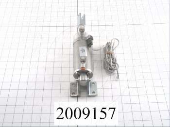 Air Cylinders, Rod Type, Standard NFPA, Double Acting Model, 2" Bore, Urethane Bumper, Bed Lock Function