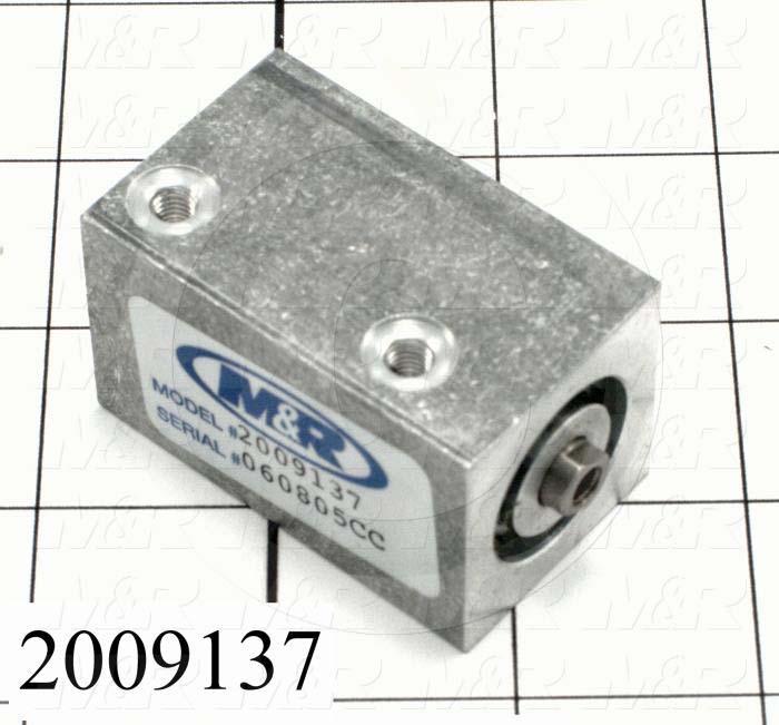 Air Cylinders, Rod Type, Standard NFPA, Double Acting Model, 3/4" Bore, 1" Stroke, Peel Relieve Function