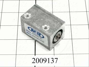 Air Cylinders, Rod Type, Standard NFPA, Double Acting Model, 3/4" Bore, 1" Stroke, Peel Relieve Function