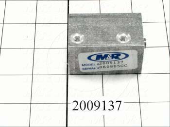 Air Cylinders, Rod Type, Standard NFPA, Double Acting Model, 3/4" Bore, 1" Stroke, Peel Relieve Function