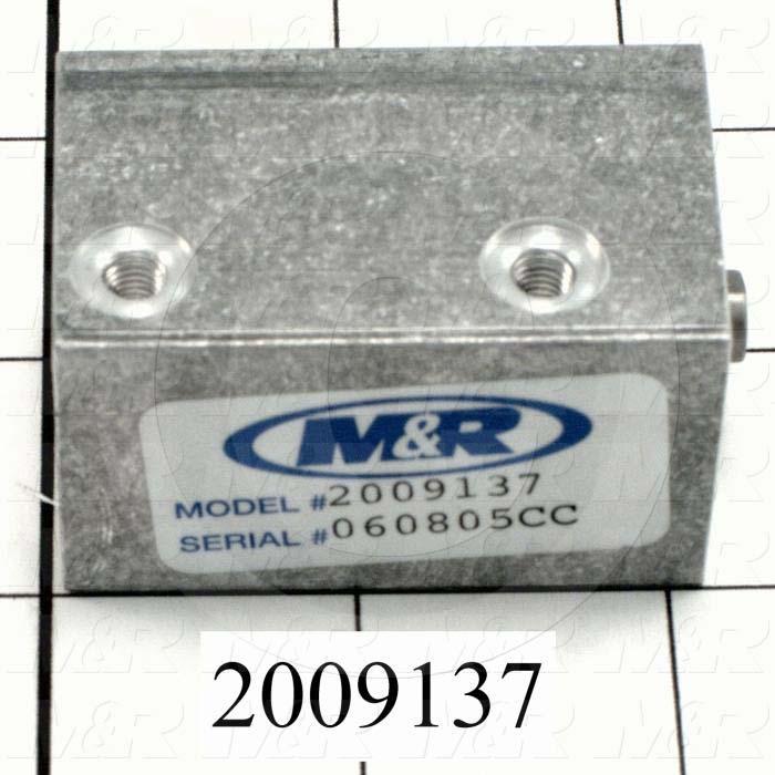 Air Cylinders, Rod Type, Standard NFPA, Double Acting Model, 3/4" Bore, 1" Stroke, Peel Relieve Function