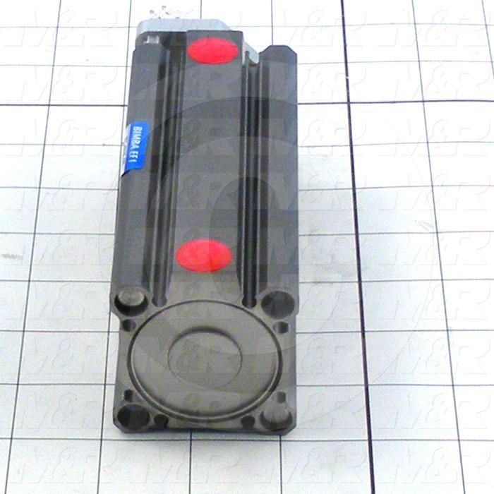 Air Cylinders, Single Rod Non-Rotating Type, Standard NFPA, Double Acting Model, 40 mm Bore, 100 mm Stroke, Rubber Bumper